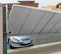 port?o eletronico basculante